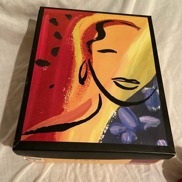 Fioni Red Hilt Patent Heels sz 8.5 - Picture 10 of 11